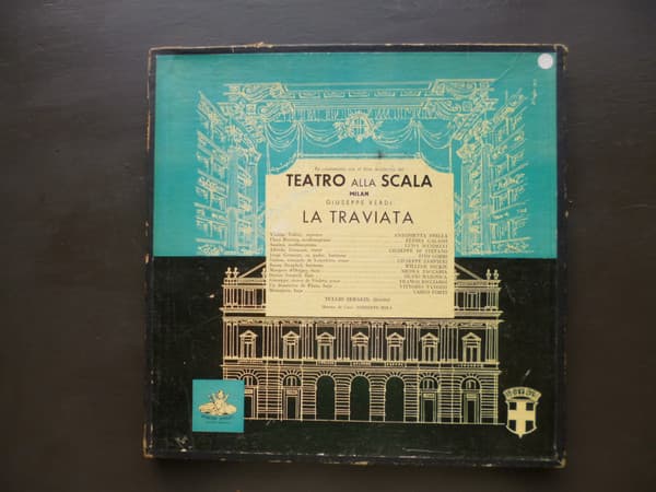 Giuseppe Verdi & Antonietta Stella & Giuseppe di Stefano & Elvira Galassi & Tito Gobbi & Luisa Mandelli & Silvio Maionica & Giuseppe Zampieri & Franco Ricciardi & William Dickie & Vittorio Tatozzi & Nicola Zaccaria & Carlo Forti & Tullio Serafin & Norberto Mola — La Traviata