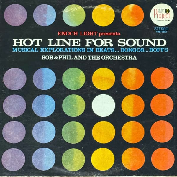 Bob & Phil And The Orchestra — Hot Line For Sound (Musical Explorations In Beats...Bongos...Boffs)
