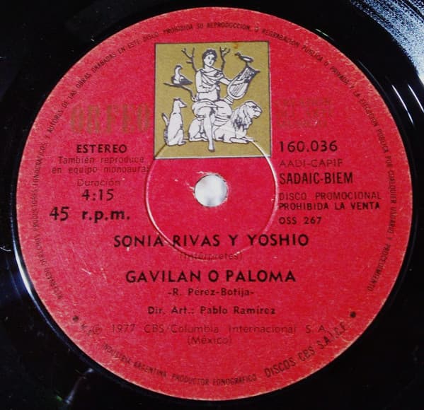 Sonia Rivas & Yoshio — Gavilan O Paloma / El Reencuentro