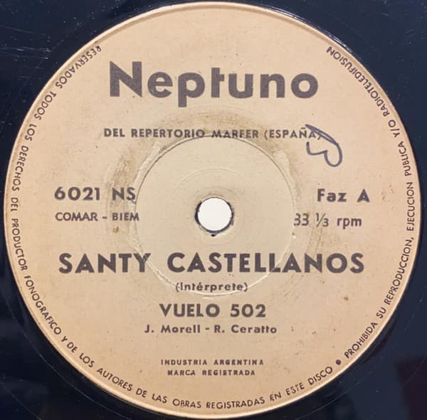 Santy Castellanos — Vuelo 502