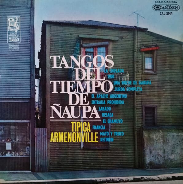 Orquesta Tipica Armenonville — Tangos Del Tiempo De Ñaupa