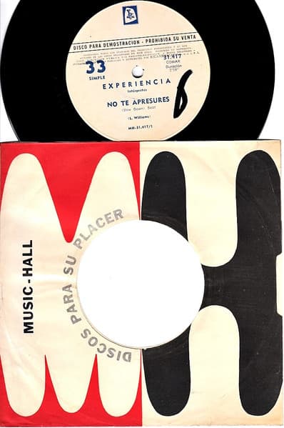 Experiencia — No Te Apresures (Slow Down) / Llegaran Dias Mejores (Na, Na, Na, Na) (There's A Better Day A Comin')