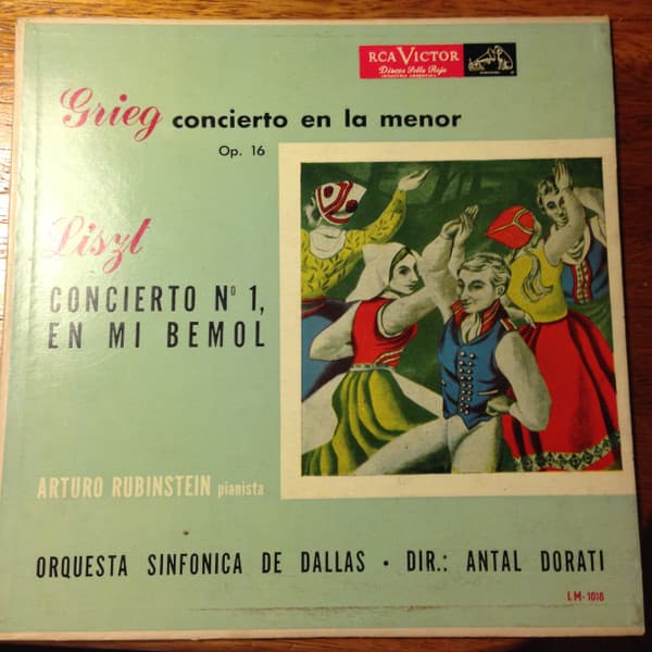 Edvard Grieg & Franz Liszt — Concierto En la Menor Op. 16/Concierto No.1