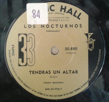 Los Nocturnos — Tendrás Un Altar / Bravo
