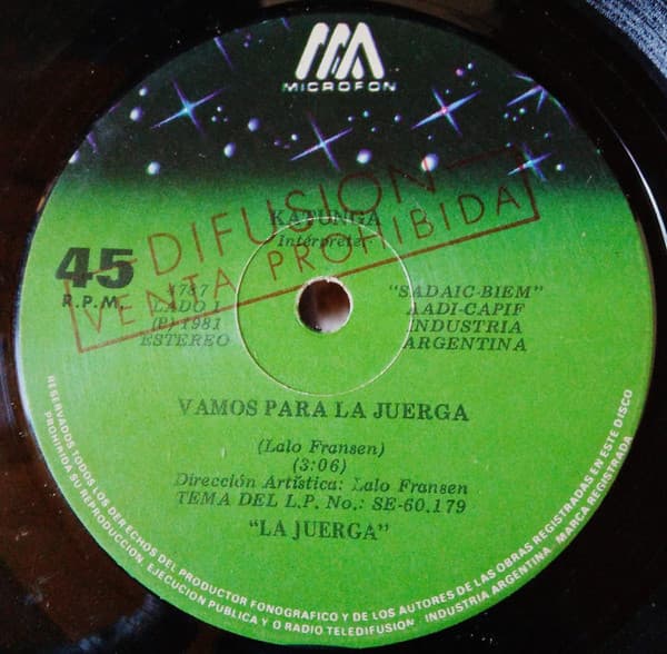 Katunga — Vamos Para la Juerga / Soy Alegre