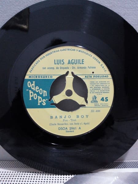 Luis Aguile & Armando Patrono Y Su Orquesta — Banjo Boy - Hablandole A Tata Dios