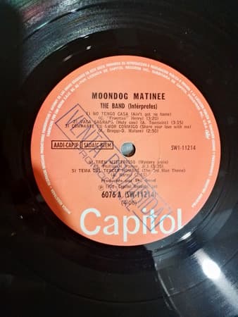 The Band — Moondog Matinee