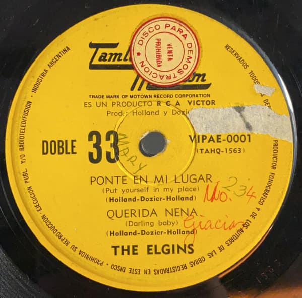 The Elgins — Ponte En Mi Lugar