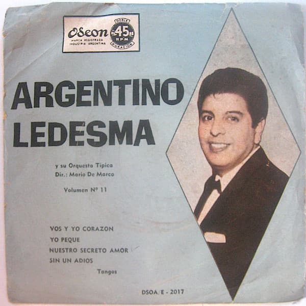 Argentino Ledesma y su Orquesta Típica — Volumen No. 11