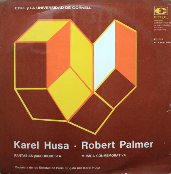 Karel Husa & Robert Palmer & Orchestra de los Solistas de Paris & Karel Husa — Fantasias Para Orquesta / Musica Conmemorativa