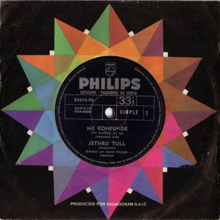 Jethro Tull — It's Breaking Me Up (Me Confunde) / A Song For Jeffrey (Una Cancion Para Jeffrey)