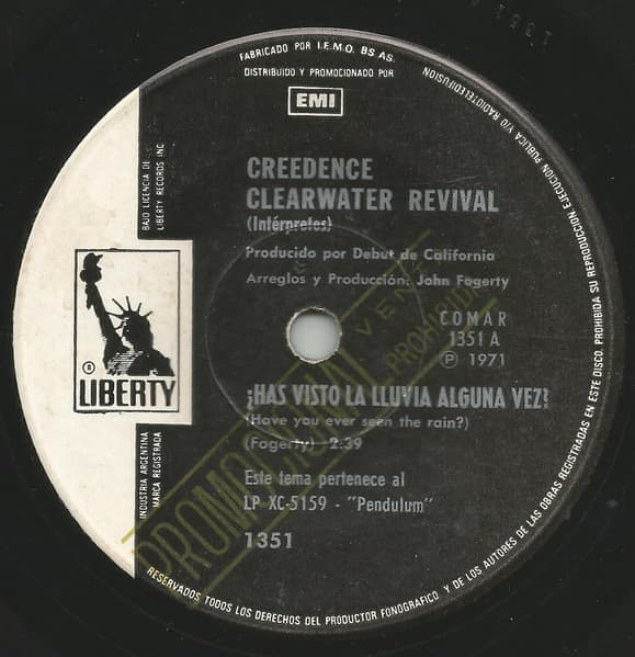 Creedence Clearwater Revival — ¿Has Visto La LLuvia Alguna Vez? = Have You Ever Seen The Rain?