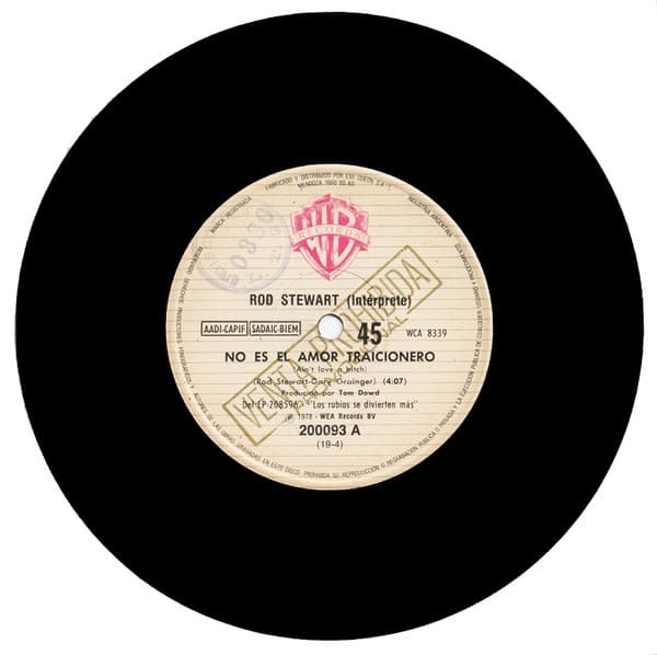 Rod Stewart — No Es El Amor Traicionero = Ain't Love A Bitch