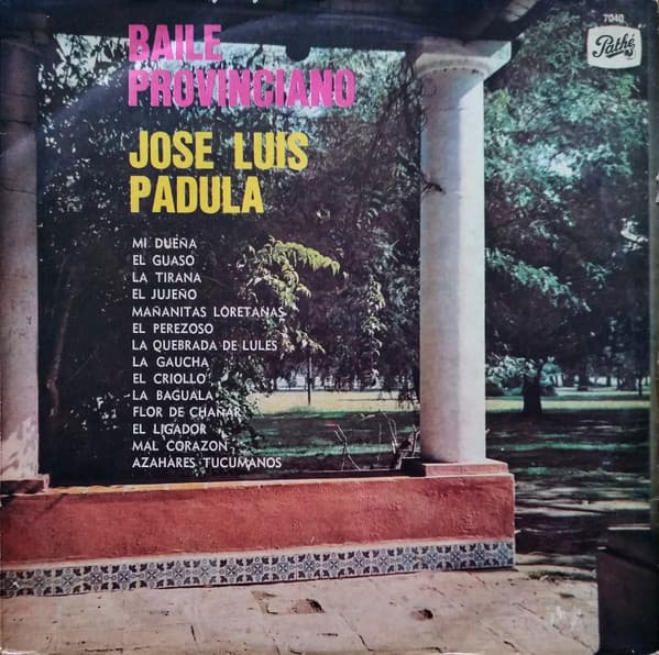 José Luis Padula — Baile Provinciano