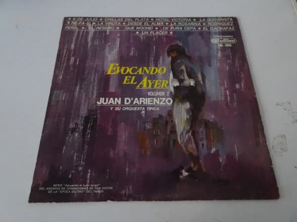 Juan D'Arienzo Y Su Orquesta Típica — Evocando El Ayer - Volumen 2