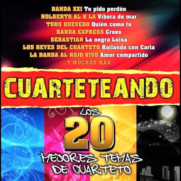 Various — Cuarteteando - Los 20 Mejores Temas De Cuarteto