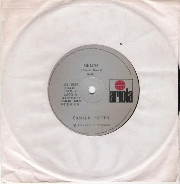 Camilo Sesto — Melina