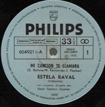Estela Raval — Mi Canción Te Llamará