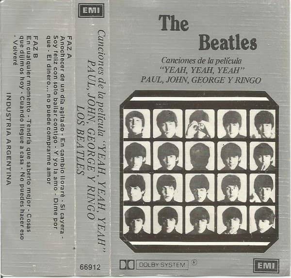 Los Beatles — Canciones De La Película "Yeah, Yeah, Yeah" Paul, John, George Y Ringo