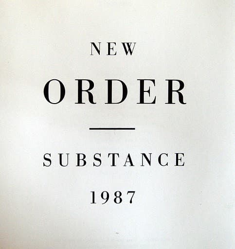 New Order — Substance