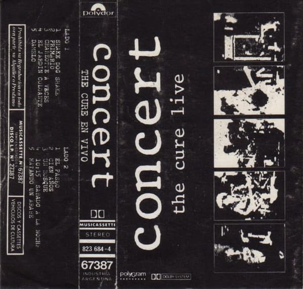 The Cure — Concert - The Cure En Vivo = Concert - The Cure Live