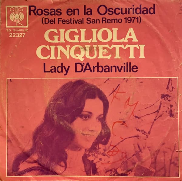 Gigliola Cinquetti — Rosas En La Oscuridad / Lady D'Arbanville