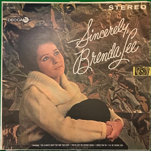 Brenda Lee — Sincerely