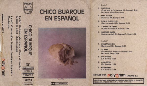 Chico Buarque — Chico Buarque En Español