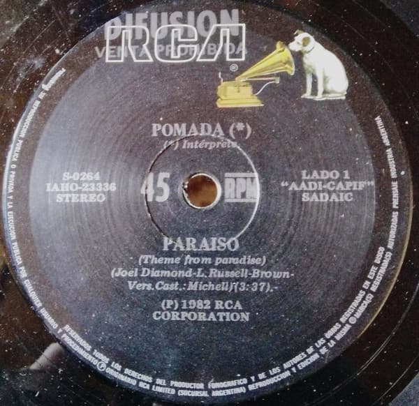 Pomada — Paraiso / Mis Manos En Tu Cintura