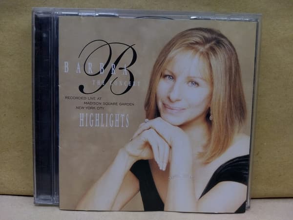 Barbra Streisand — The Concert - Highlights (Recorded Live At Madison Square Garden New York City)