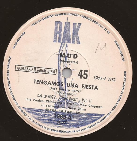 Mud — Tengamos Una Fiesta = Let's Have A Party