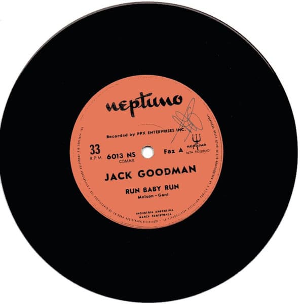 Jack Goodman — Run Baby Run