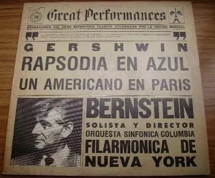 Gershwin & Bernstein — Rapsodia En Azul / Un Americano En Paris