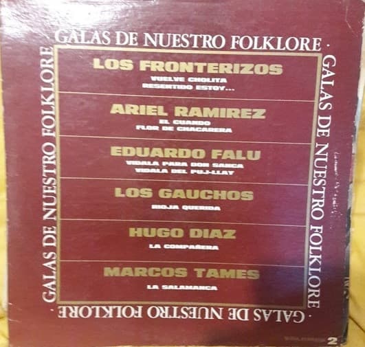 Various — Galas De Nuestro Folklore Volumen 2