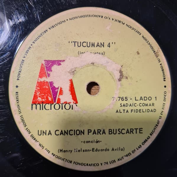 Tucuman 4 — Una Canción Para Buscarte / 1, 2 y 3