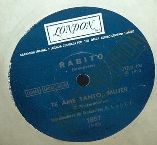 Rabito — Las Puertas De Mi Corazon / Te Ame Tanto, Mujer