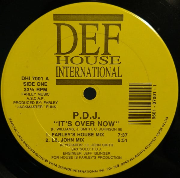 P.D.J. – It's Over Now