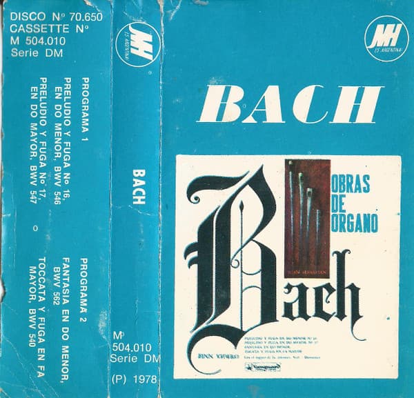Finn Vider & Bach — Obras De Órgano