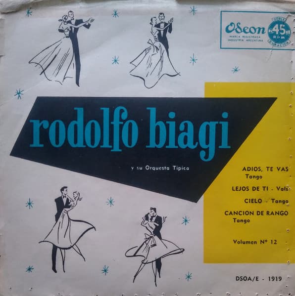 Rodolfo Biagi Y Su Orquesta Típica — Volumen Nº 12