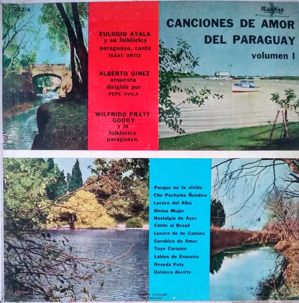 Various — Canciones de Amor del Paraguay, Volumen 1
