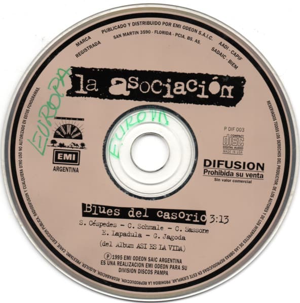 La Asociación — Blues Del Casorio