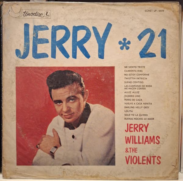 Jerry Williams & The Violents — Jerry 21