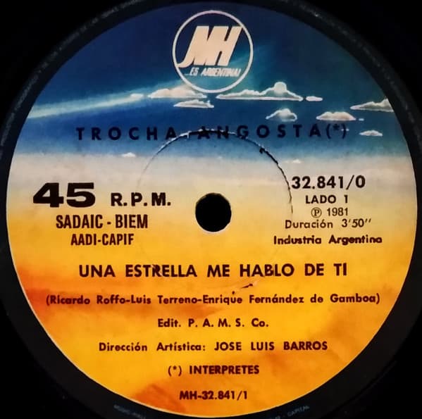 Trocha Angosta — Una Estrella Me Hablo De Ti / En Ti, Solo En Ti