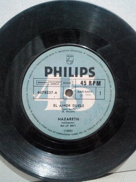 Nazareth — Love Hurts = El Amor Duele