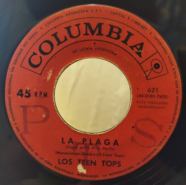 Los Teen Tops — La Plaga / Buen Rock Esta Noche