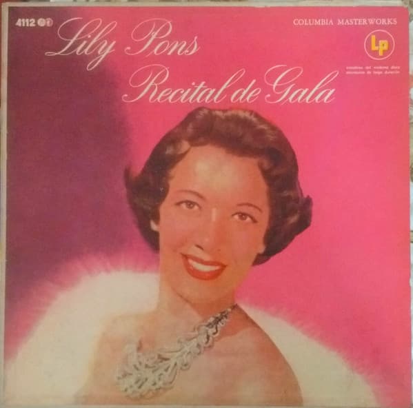 Lily Pons — Recital De Gala