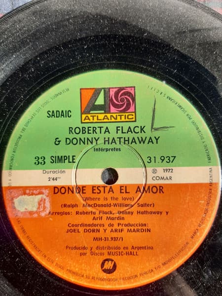 Roberta Flack & Donny Hathaway — Donde esta el amor - Reflejando mi tristeza