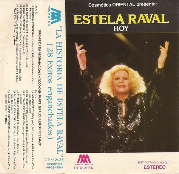Estela Raval — Hoy - La Historia De Estela Raval (28 Éxitos Enganchados)