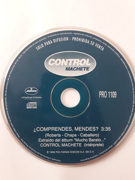 Control Machete — ¿Comprendes, Mendes?