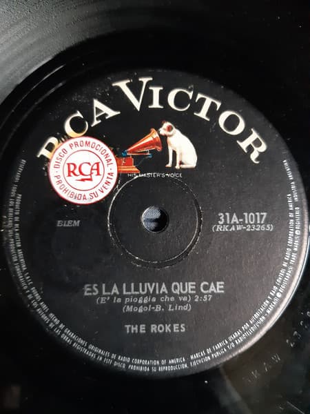 The Rokes — Es La Lluvia Que Cae / Mientras Haya Musica Me Siento Feliz